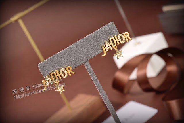 Dior飾品 迪奧經典熱銷款耳環 新款JADIOR字母耳釘  zgd1123